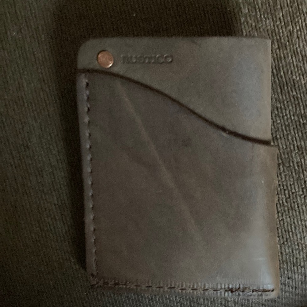 Rustico,, Wave Leather Wallet